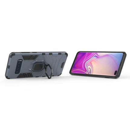 PC + TPU Shockproof Protective Case for Samsung Galaxy S10 Plus, with Magnetic Ring Holder, For Samsung Galaxy S10 Plus, For Galaxy S10 Plus
