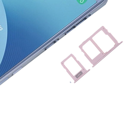 SIM Card Tray + Micro SD Card Tray for Galaxy J3 (2017) Single SIM / J330 & J5 (2017) Single SIM / J530 & J7 (2017) Single SIM / J730