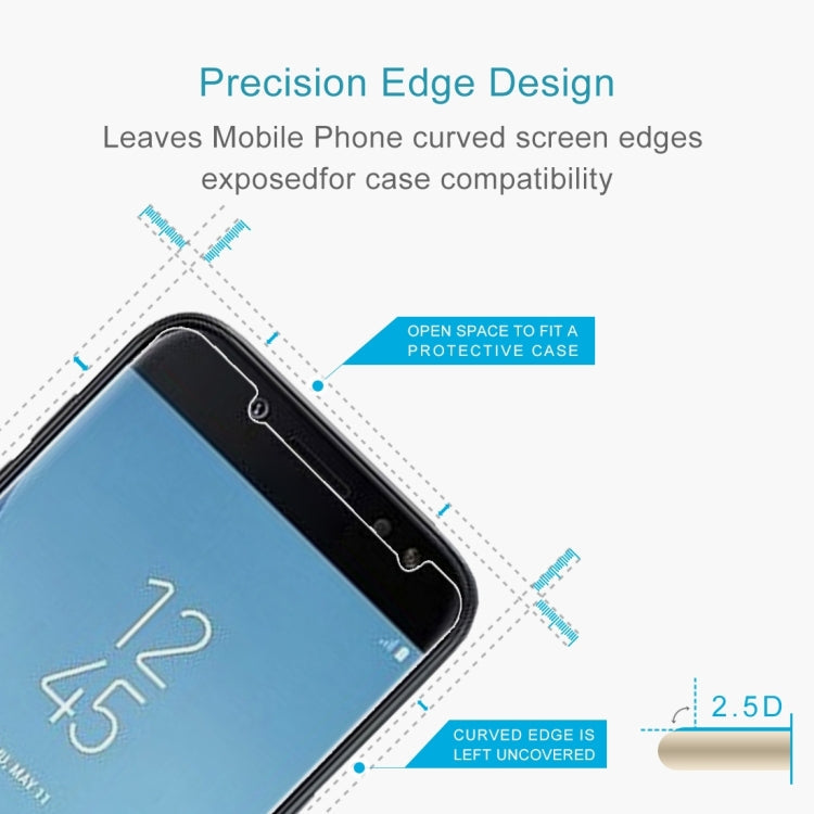 0.26mm 9H 2.5D Tempered Glass Film for Galaxy J4 (2018)