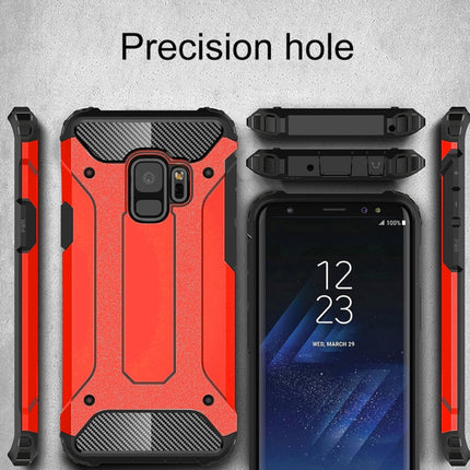 For Galaxy S9 TPU + PC 360 Degree Protection Shockproof Protective Back Case, For Galaxy S9, For Samsung Galaxy S9