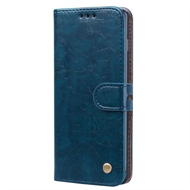 Business Style Oil Wax Texture Horizontal Flip Leather Case for Galaxy S10 Plus, with Holder & Card Slots & Wallet, For Galaxy S10 Plus