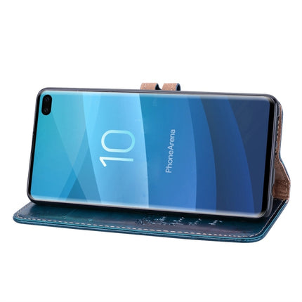 Business Style Oil Wax Texture Horizontal Flip Leather Case for Galaxy S10 Plus, with Holder & Card Slots & Wallet, For Galaxy S10 Plus