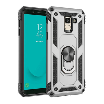 Armor Shockproof TPU + PC Protective Case for Galaxy J6 (2018), with 360 Degree Rotation Holder, For Galaxy J6 (2018)