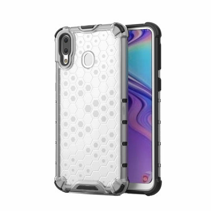 Honeycomb Shockproof PC + TPU Case for Galaxy M20, For Galaxy M20 1, For Galaxy M20, For Galaxy M20 2