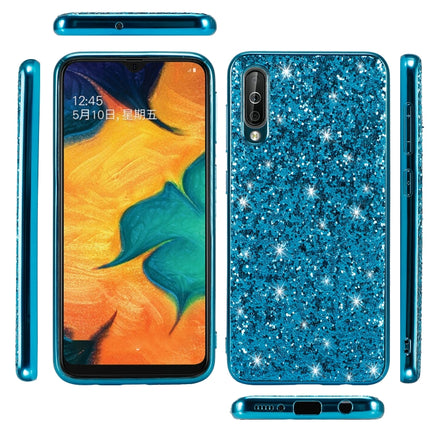 Glittery Powder Shockproof TPU Case for Galaxy A50, Galaxy A50