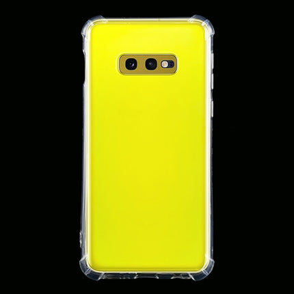 For Galaxy S10e Four-Corner Shockproof Ultra-Thin Transparent TPU Case, For Galaxy S10e