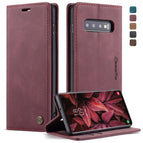 For Galaxy S10 Plus / Wine Red