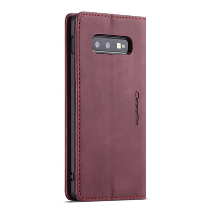 CaseMe-013 Multifunctional Retro Frosted Horizontal Flip Leather Case for Galaxy S10 E, with Card Slot & Holder & Wallet, For Galaxy S10 E