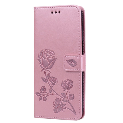 Rose Embossed Horizontal Flip PU Leather Case for Samsung Galaxy J6 Plus, with Holder & Card Slots & Wallet, For Samsung Galaxy J6 Plus