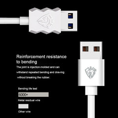 Lenyes LC701 1.5m 2.4A Output USB to Micro USB PVC Data Sync Fast Charging Cable, 1.5m Micro USB