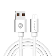 Lenyes LC701 1.5m 2.4A Output USB to Micro USB PVC Data Sync Fast Charging Cable, 1.5m Micro USB