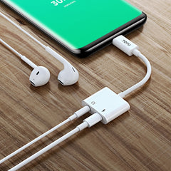 TOTUDESIGN Glory Series EAUA-014 USB-C / Type-C to USB-C / Type-C + 3.5mm Jack Charge Audio Adapter Cable, Support PD Fast Charging & Fully Compatible