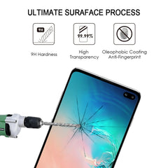 25 PCS 9H 2.5D Premium Curved Screen Crystal Tempered Glass Film for Galaxy S10 Plus, For Galaxy S10 Plus, Lessen Version