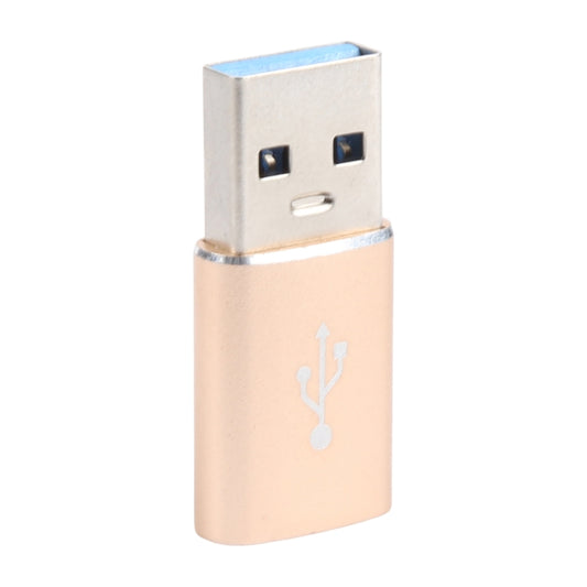 3 PCS USB-C / Type-C Female to USB 3.0 Male Aluminum Alloy Adapter, Support Charging & Transmission Data, USB 3.0