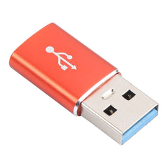 3 PCS USB-C / Type-C Female to USB 3.0 Male Aluminum Alloy Adapter, Support Charging & Transmission Data, USB 3.0