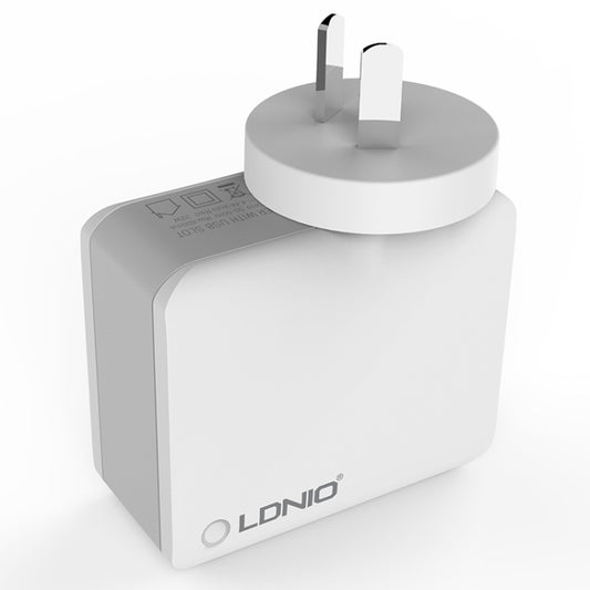 LDNIO A4403 4.4A 4 x USB Ports Smart Travel Charger, EU Plug, SAS5293AU, SAS5293EU, SAS5293UK, SAS5293US