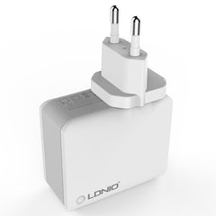 LDNIO A4403 4.4A 4 x USB Ports Smart Travel Charger, EU Plug, SAS5293AU, SAS5293EU, SAS5293UK, SAS5293US