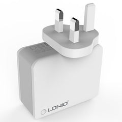 LDNIO A4403 4.4A 4 x USB Ports Smart Travel Charger, EU Plug, SAS5293AU, SAS5293EU, SAS5293UK, SAS5293US