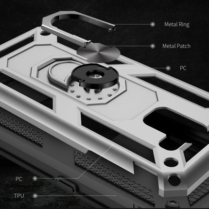 Armor Shockproof TPU + PC Protective Case for Galaxy A8 (2018), with 360 Degree Rotation Holder