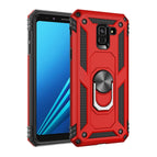 For Galaxy A8 (2018) / Red