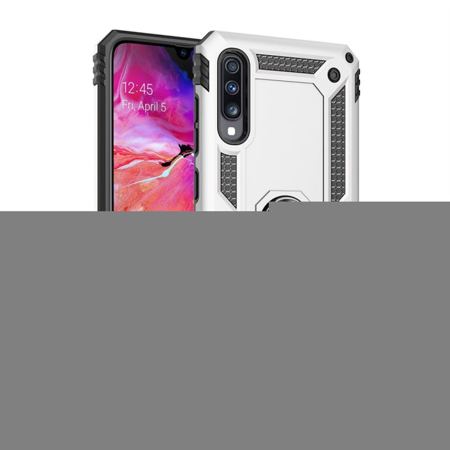 Armor Shockproof TPU + PC Protective Case for Galaxy A70, with 360 Degree Rotation Holder, For Galaxy A70