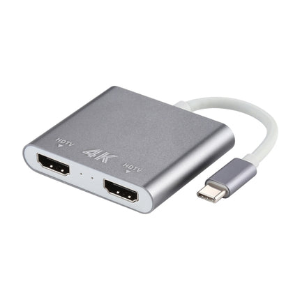 4K Ultra HD Dual HDMI Interface Output to USB-C / Type-C Adapter, 9175B