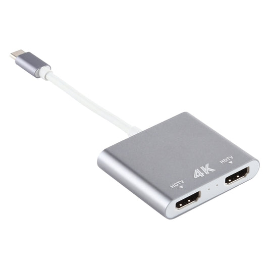 4K Ultra HD Dual HDMI Interface Output to USB-C / Type-C Adapter