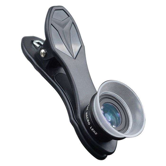 APEXEL APL-24X-H 2 in 1 Universal External 12X & 24X Macro Mobile Phone Lens with Lens Hood