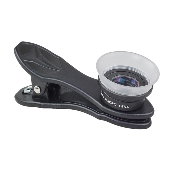 APEXEL APL-24X-H 2 in 1 Universal External 12X & 24X Macro Mobile Phone Lens with Lens Hood