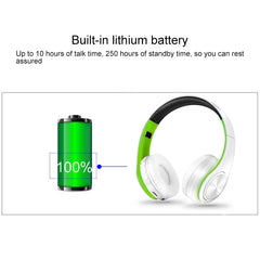 LPT660 Wireless Folding Sports Stereo Music Bluetooth Phones Earphones Support TF Card