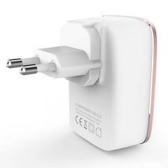 LDNIO A4404 4.4A 4 x USB Ports Smart Travel Charger, EU Plug, SAS5794EU, SAS5794UK, SAS5794US