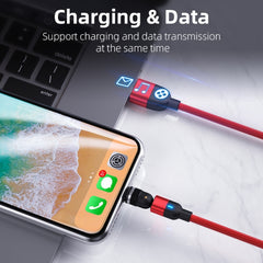 2m 3A Output USB to USB-C / Type-C 540 Degree Rotating Magnetic Data Sync Charging Cable, 2m Type-C