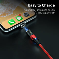 2m 3A Output USB to USB-C / Type-C 540 Degree Rotating Magnetic Data Sync Charging Cable, 2m Type-C