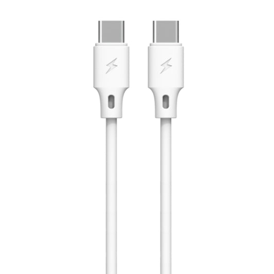 WK WDC-106 3A Type-C / USB-C to Type-C / USB-C Full Speed Charging Data Cable, Length: 1m