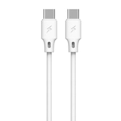 WK WDC-106 3A Type-C / USB-C to Type-C / USB-C Full Speed Charging Data Cable, Length: 1m