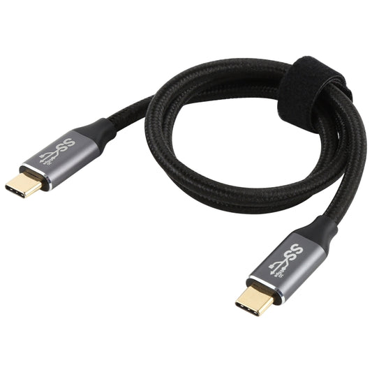 USB-C / Type-C Male to USB-C / Type-C Male Transmission Data Charging Cable, Cable Length: 0.5m, 0.5m