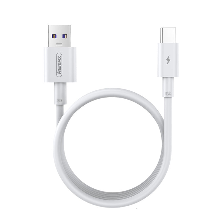 REMAX Marlik Series RC-175a 22.5W 5A USB to USB-C / Type-C Interface Fully Compatible Fast Charging Data Cable, Cable Length: 1m, 1m