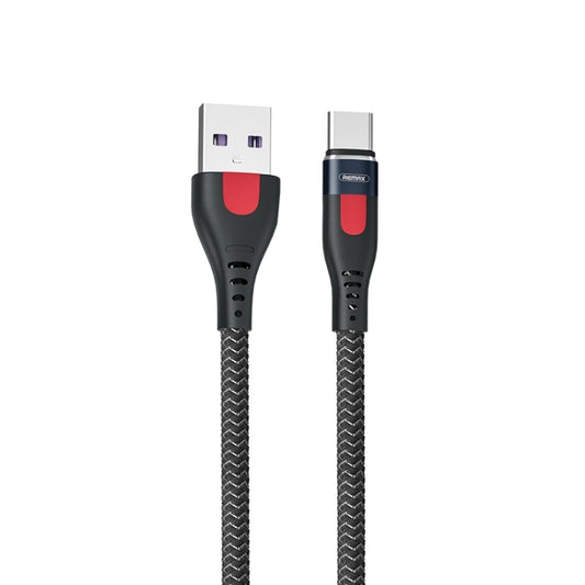 REMAX RC-188a Lesu Pro 1m 5A USB to USB-C / Type-C Aluminum Alloy Braid Fast Charging Data Cable, USB to USB-C / Type-C