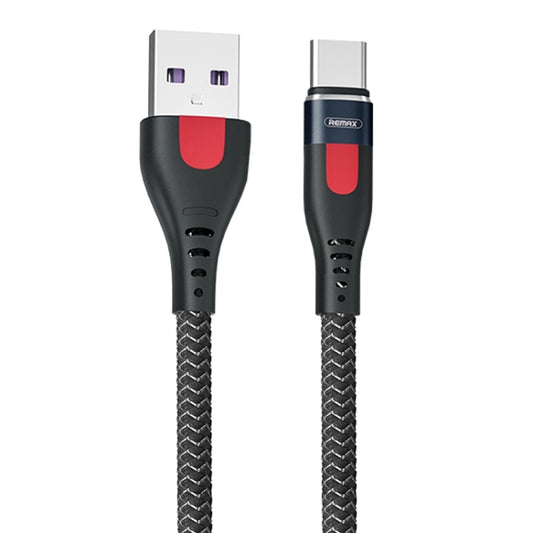 REMAX RC-188a Lesu Pro 1m 5A USB to USB-C / Type-C Aluminum Alloy Braid Fast Charging Data Cable, USB to USB-C / Type-C