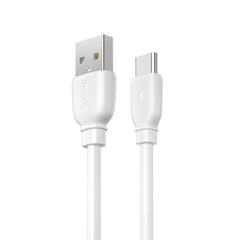 REMAX RC-138a 2.4A USB to USB-C / Type-C Suji Pro Fast Charging Data Cable, Cable Length: 1m, USB-C / Type-C