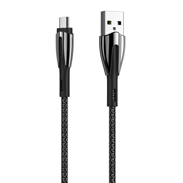 REMAX RC-162a Armor Series 3A USB to USB-C / Type-C Charging Cable, Cable Length: 1m, USB-C / Type-C