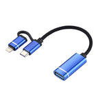 8 Pin Blue / Blue