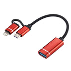 8 Pin Red / Red
