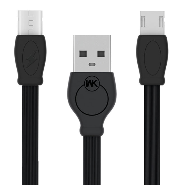 WK WDC-023m 2.4A Micro USB Fast Charging Data Cable, Length: 3m, Micro
