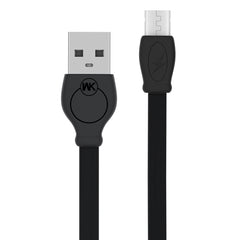 WK WDC-023m 2.4A Micro USB Fast Charging Data Cable, Length: 3m, Micro