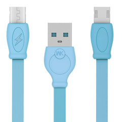 WK WDC-023m 2.4A Micro USB Fast Charging Data Cable, Length: 3m, Micro