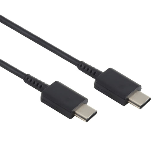 33W 6A USB-C / Type-C Male to USB-C / Type-C Male Fast Charging Data Cable for Samsung Galaxy Note 10, Cable Length: 1m