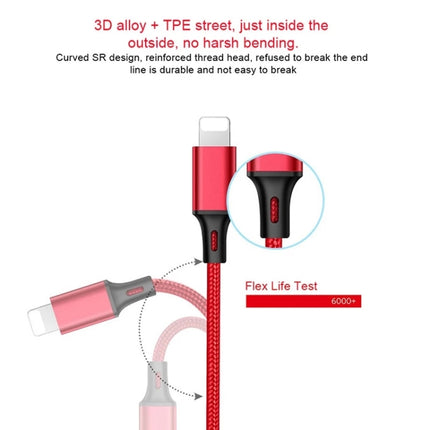For iPhone / Apple Watch 2 In 1 8 Pin + Magnetic Charging Base Multi-function Charging Cable, Length: 1m, 2 In 1