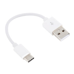 USB to USB-C / Type-C Charging & Sync Data Cable, Cable Length: 14cm, 14cm USB to Type-C Black, 14cm USB to Type-C White