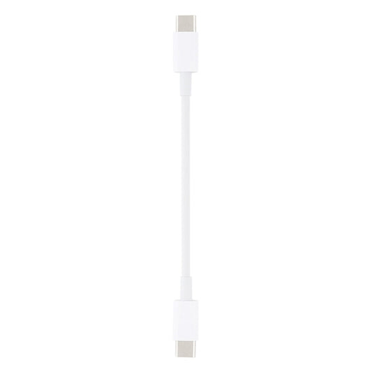 USB-C / Type-C to USB-C / Type-C PD Fast Charging & Sync Data Cable, Cable Length: 14cm, 14cm Type-C to Type-C White